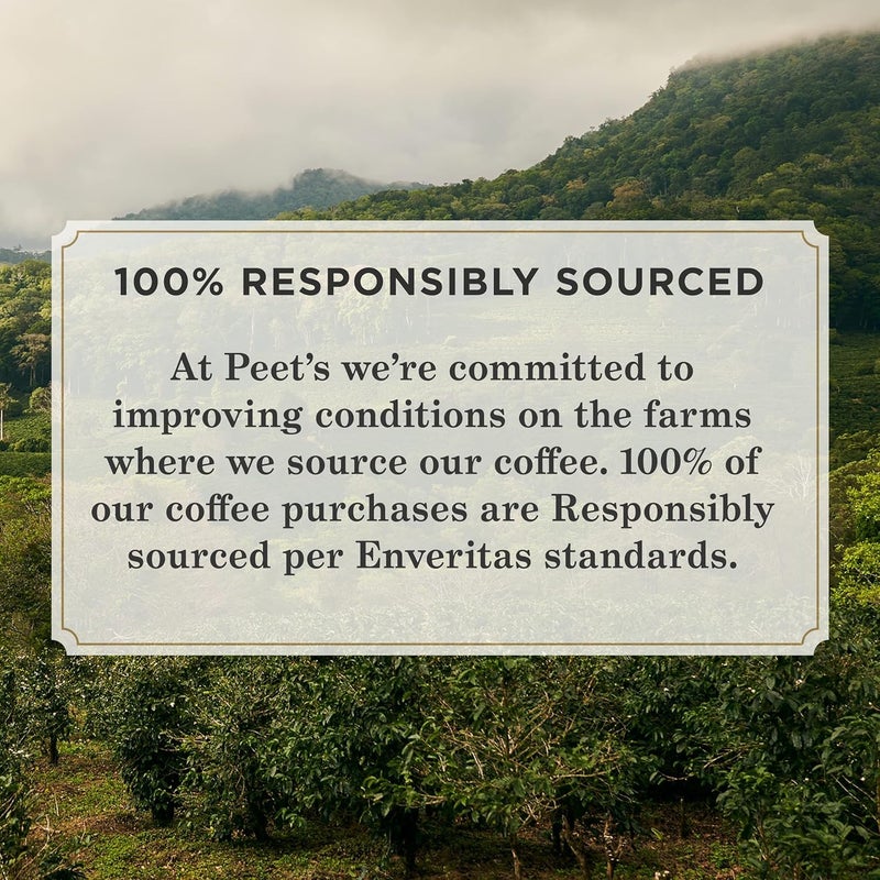 Peet's Coffee, Dark Roast Whole Bean Coffee - Major Dickason's Blend 10.5 Ounce Bag - Image 4